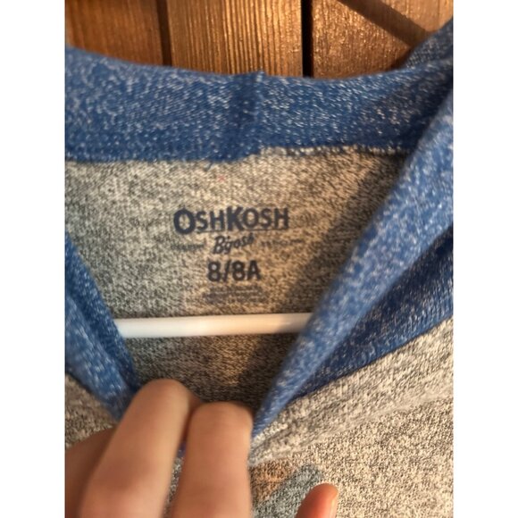 Oshkosh hooded shirt size 8 - Picture 2 of 3